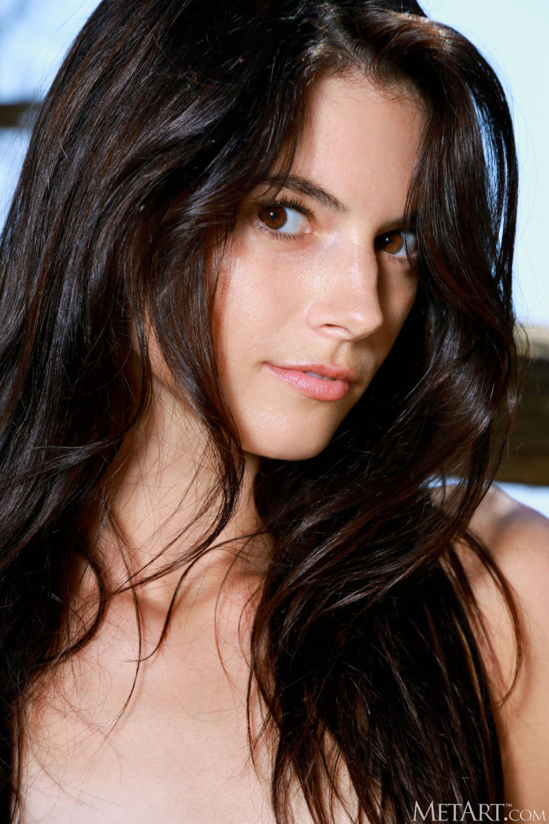 Beautiful Brunette Teen Great Strip Tease Watch Aleksandrina – 6